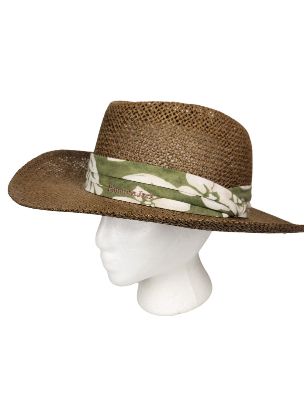 Panama Jack 100% Paper Safari Hat Banded Lightweight Vacation Island Mens OS